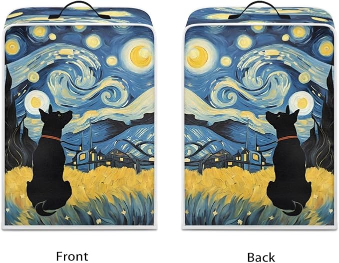 Coffee Maker Covers With Top Handle Folding Coffee Machine Dust Covers - Image 2