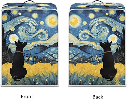 Coffee Maker Covers With Top Handle Folding Coffee Machine Dust Covers - Image 2