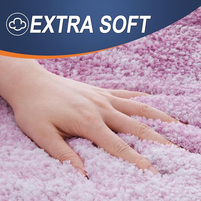 OLANLY Bathroom Runner Rugs 47x24, Extra Soft Absorbent Microfiber Bath Rugs - Image 2