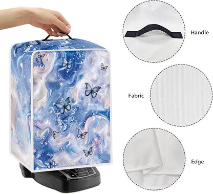 Marble Texture Butterfly Pattern Coffee Maker Covers - Image 5