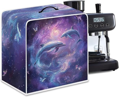 Mumeson Galaxy Dolphin Coffee Maker Cover, Blender Dust Cover Juice Machine - Image 6