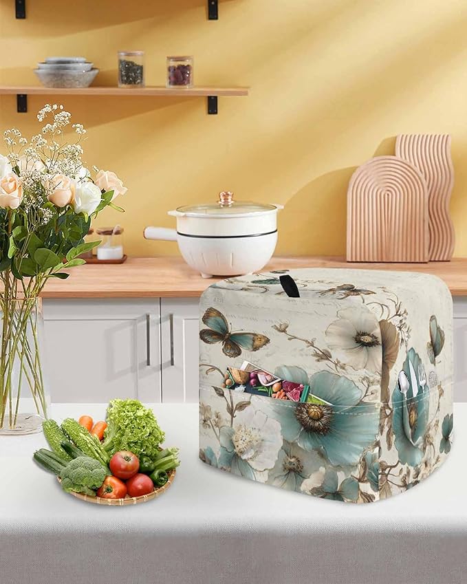 Spring Flowers Stand Mixer Dust Cover - Image 5