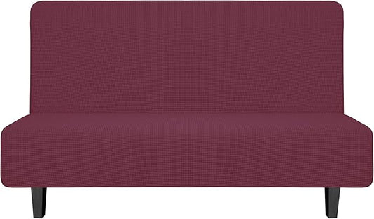 Easy-Going Stretch Futon Slipcover Armless Futon Bed Cover Furniture Protector by Easy-Going