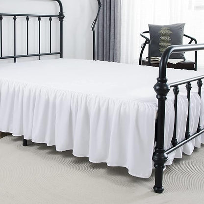 Bed Skirt Queen Size Ruffled Bed Skirt - Image 6