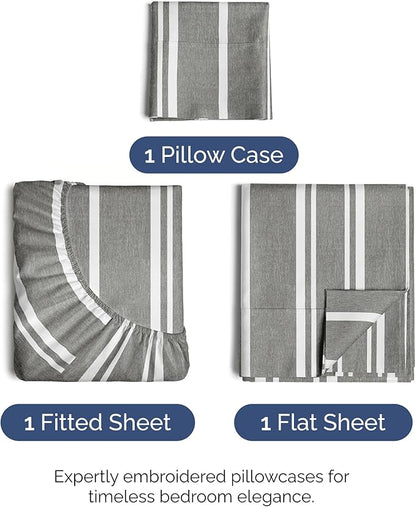 Twin XL Size 3 Piece Sheet Set - Image 2