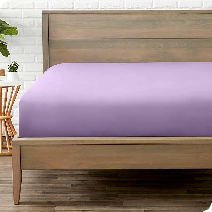 Bare Home Fitted Bottom Sheet King Size by BareHome