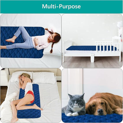 Waterproof Crib Mattress Protector Pad Cover 28" x 52", Anti Slip & Absorbent - Image 6