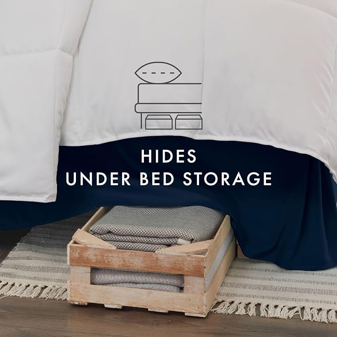 Linen Market Bed Skirt - Image 2