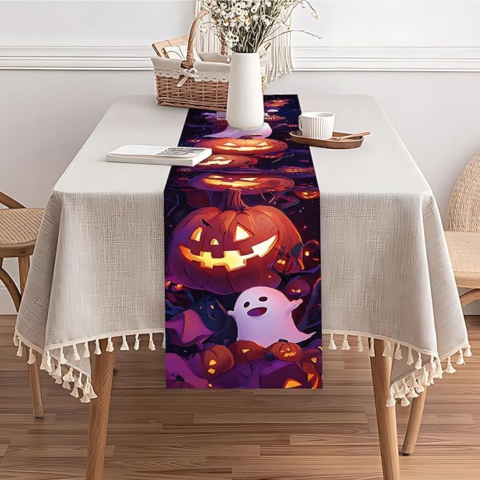 Halloween Table Runner – 13x72 Inch Festive Table Decor - Image 6