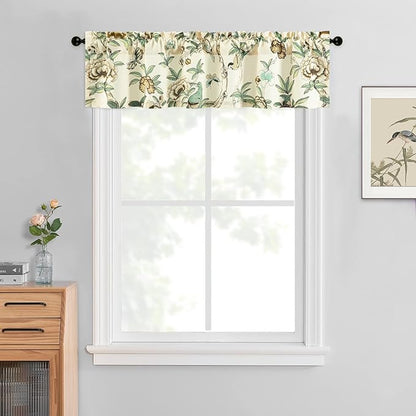Leeva Short Floral Valance for Windows - Image 2