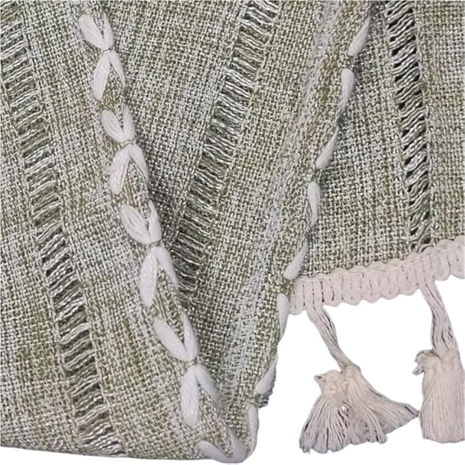 Bedside Table Cloth with Tassel Small Table Cover - Image 5