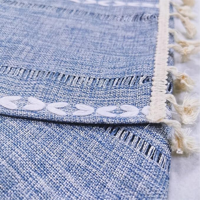 Simple Bedside Table Tassel Cover Cloth, Tablecloth Towel, Suitable - Image 3