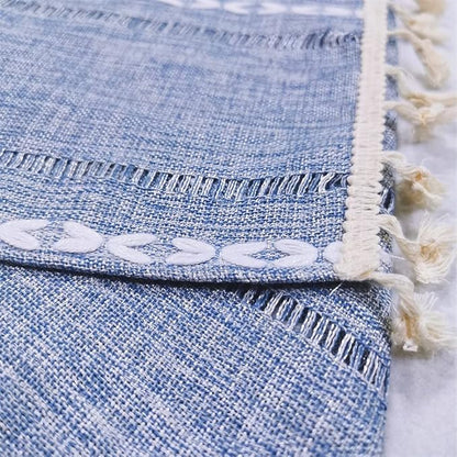 Simple Bedside Table Tassel Cover Cloth, Tablecloth Towel, Suitable - Image 3