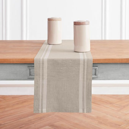 Solino Home Linen Table Runner 144 Inches Long by SolinoHome
