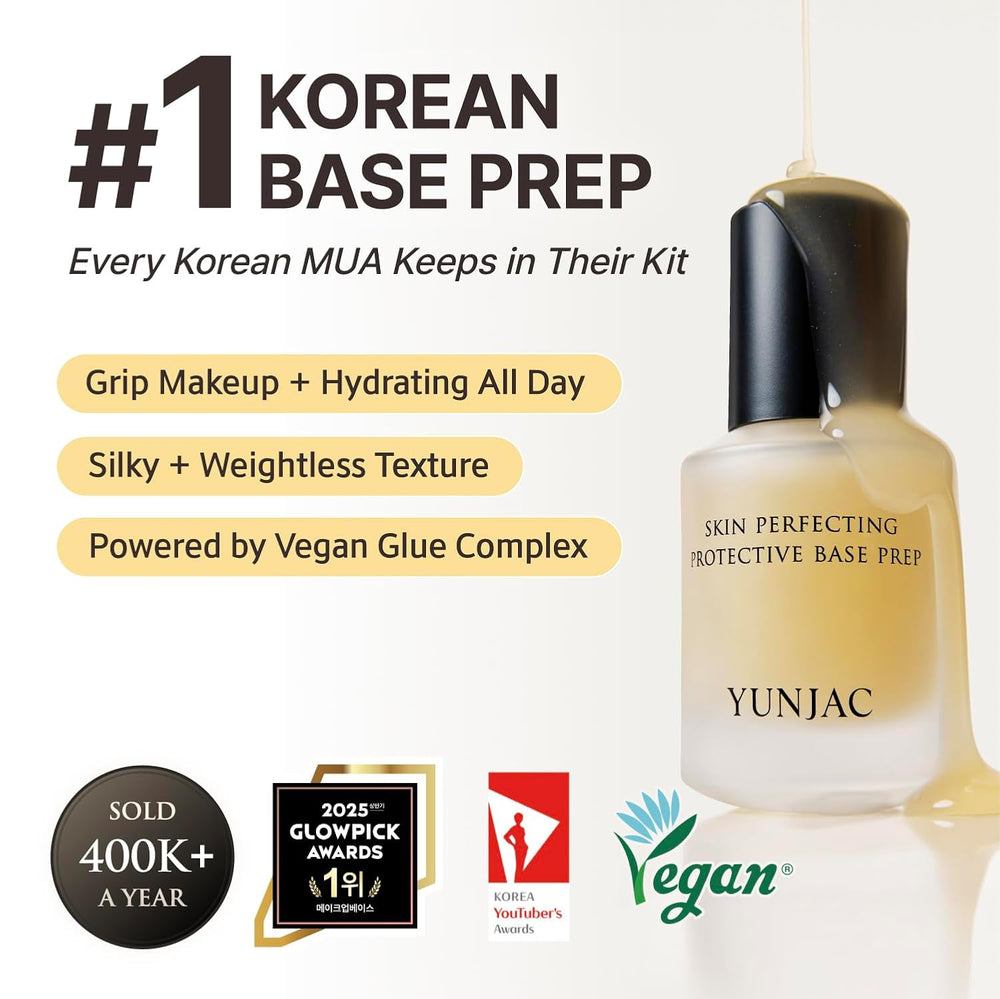 YUNJAC Makeup Glue Primer, Hydrating Base Prep, Original, 1.35 fl oz