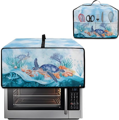 Microwave Oven Dust Cover Air Fryer Toaster Oven Protector - Image 2
