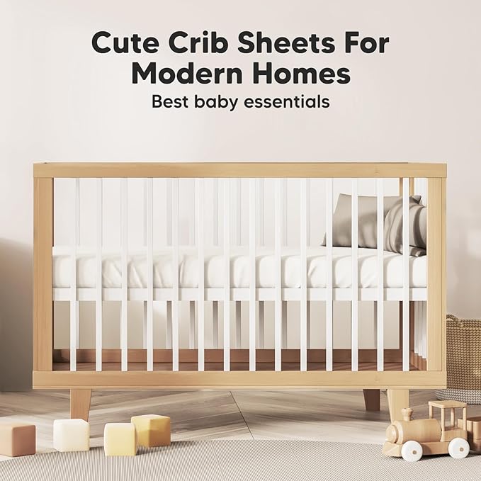 KeaBabies 2-Pack Baby Crib Sheets - Image 8