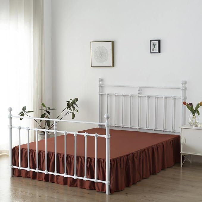 Bed Skirt King Size Ruffled Bed Skirts - Image 3