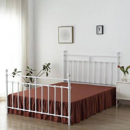 Bed Skirt Queen Size Ruffled Bed Skirt - Image 3
