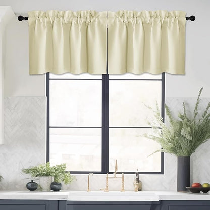 NICETOWN 4 Panels Kitchen Valance - Image 4