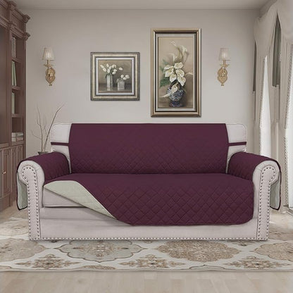 Easy-Going Sofa Slipcover Reversible Loveseat Sofa Cover Couch Cover - Image 2