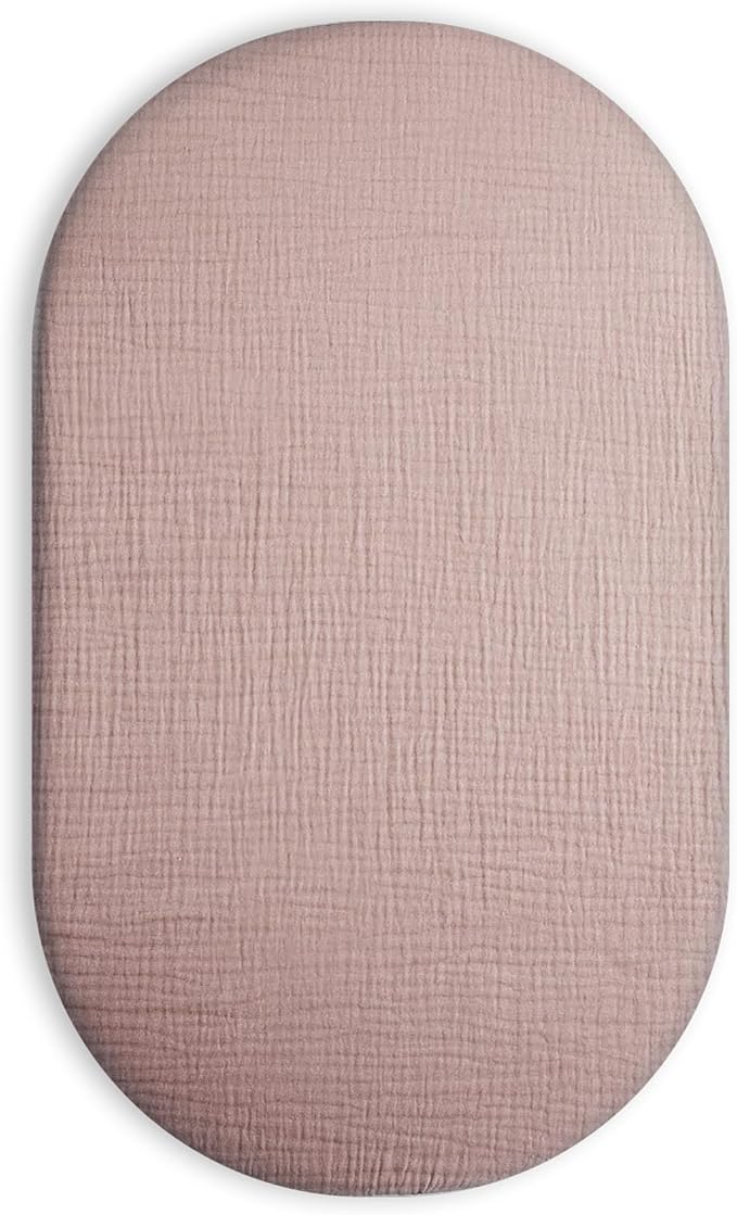 Bassinet Sheet for Baby Boy and Girl, Fitted Sheets for Rectangle, Hourglass by Meowcards