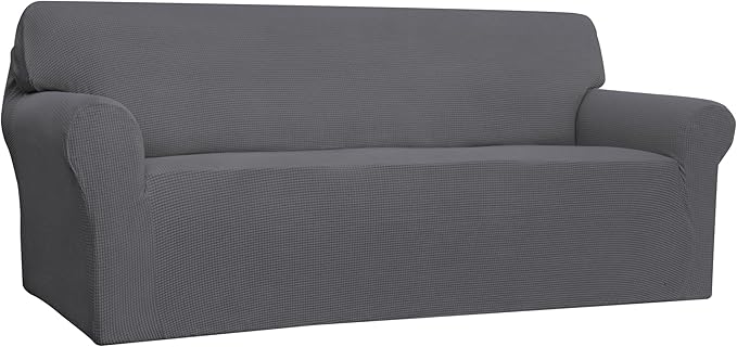 Easy-Going Stretch 4 Seater Sofa Slipcover 1-Piece Sofa Cover Furniture by Easy-Going
