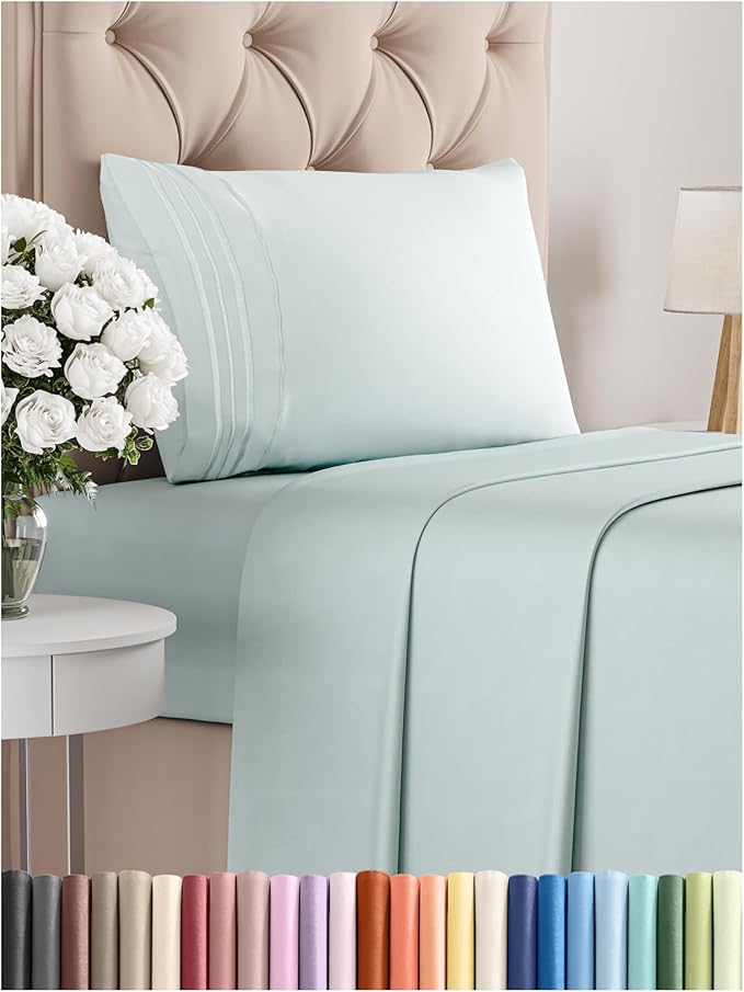 Twin XL Size 3 Piece Sheet Set by CGKUnlimited
