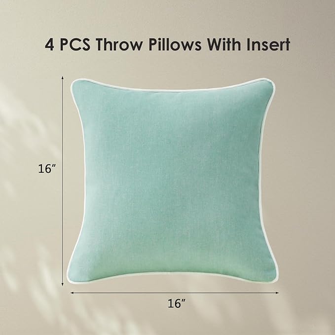 Decorative Outdoor Water Repellent Throw Pillows - Image 7