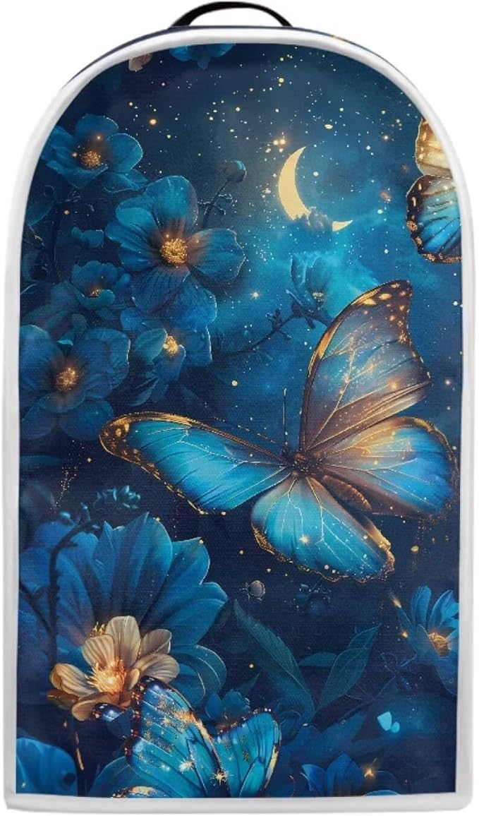 Blue Butterfly Blender Covers for Kitchen Food Processor Cover - Image 2