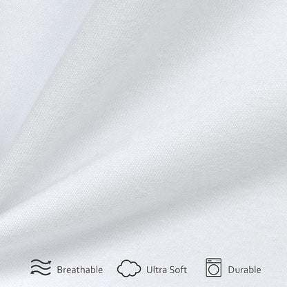 Cot Sheets 31" x 75", Cot Fitted Sheet Ultra Soft and Breathable Snug Fit - Image 2