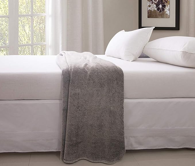 Valea Home Bed Skirt with Split Corners Durable Elegant Luxury Dust Ruffle Bed - Image 5