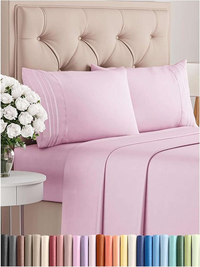King Size 4 Piece Sheet Set by CGKUnlimited