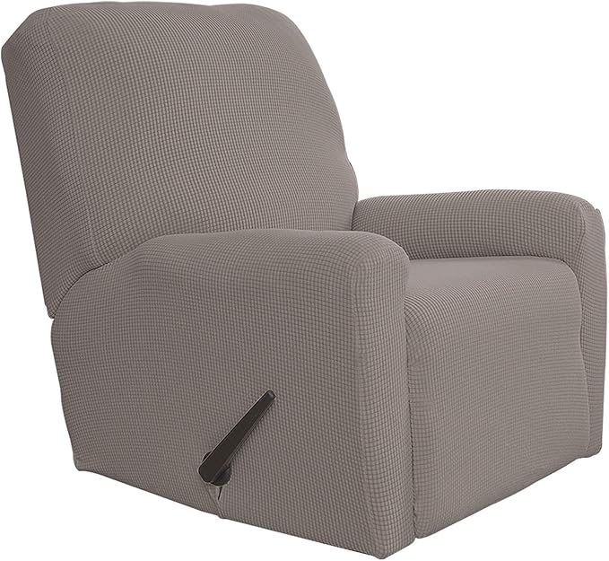 Easy-Going Recliner Stretch Sofa Slipcover Sofa Cover 4-Pieces Furniture by Easy-Going