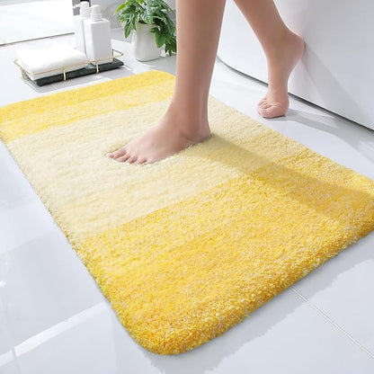 OLANLY Bathroom Rug Mat 24x16, Extra Soft and Absorbent Microfiber Bath Rugs by OLANLY