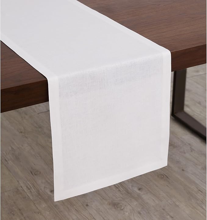Solino Home Linen Table Runner 48 Inches by SolinoHome