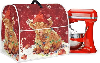 Highland Cow Stand Mixer Cover Dust Protective Christmas Stand Mixer Covers - Image 3