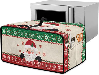 Christmas Countertop Convection Oven Cover Decorative Air Fryer Toaster Oven by Garucesta