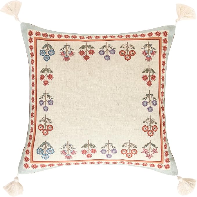 Blue Throw Pillow Covers, Cottage Rustic Farmhouse by bilingaier