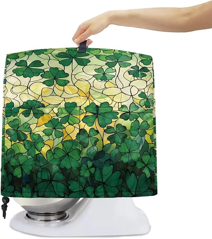 St. Patrick's Day Mixer Covers Shamrock Kitchen Aid Stand Mixer Dust Covers - Image 4