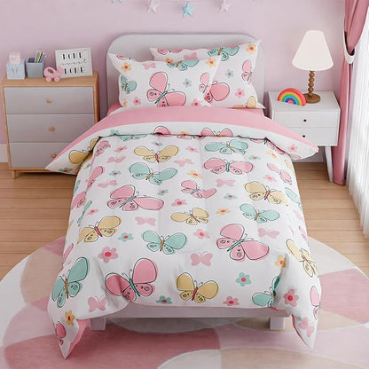SANDJEST Butterfly Twin Bedding Sets by SANDJEST