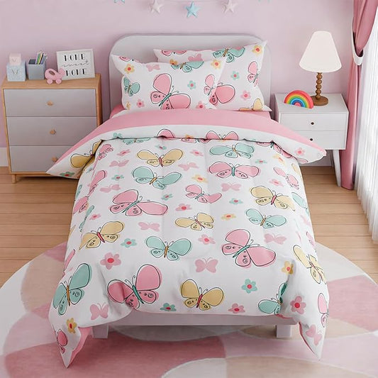 SANDJEST Butterfly Full Bedding Sets by SANDJEST
