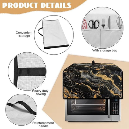 Air Fryer Toaster Oven Dust Cover Dustproof Modern Design Convection Oven Cover - Image 5