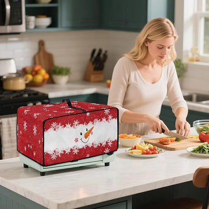 Christmas Countertop Convection Oven Cover Dust Protection Air Fryer Toaster - Image 3