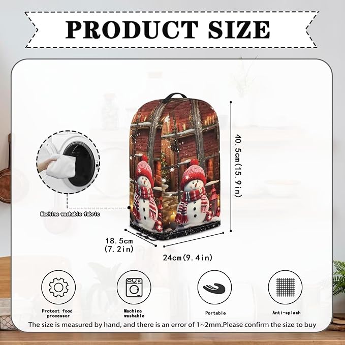 Christmas Snowman Blender Dust Covers - Image 6