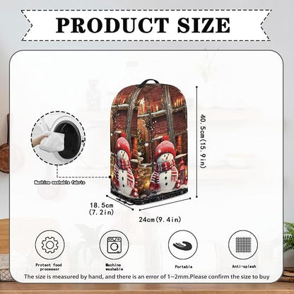Christmas Snowman Blender Dust Covers - Image 6
