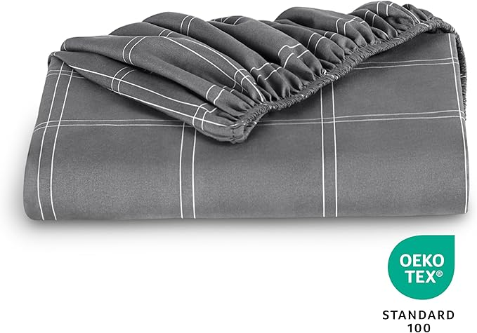 Bare Home Fitted Bottom Sheet Full Size - Image 5