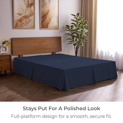 Mellanni Bed Skirt Cal King Size- Bed Skirting - Image 7