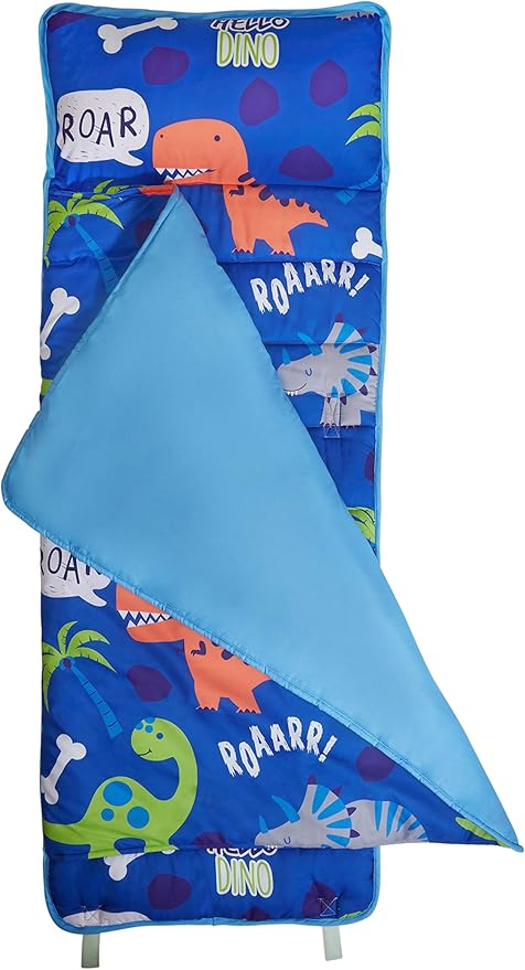 EVERYDAY KIDS Nap Mat with Removable Pillow - Image 4