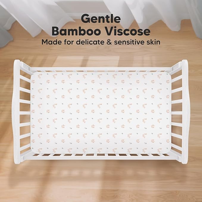 KeaBabies 2-Pack Baby Crib Sheets - Image 2